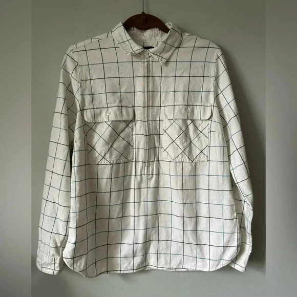 J.Crew  | Mercantile Plaid Flannel Shirt - Picture 4 of 12